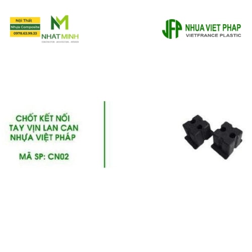 Chốt Kết Nối Tay Vịn Lan Can Gỗ Nhựa Ngoài Trời Chốt kết nối tay vịn lan can