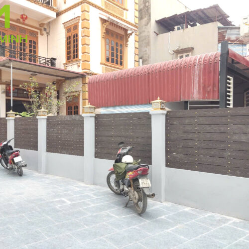Hàng rào gỗ nhựa 02