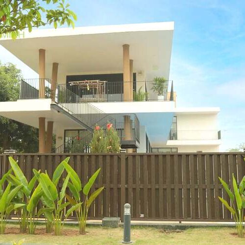 Hàng rào gỗ nhựa 05