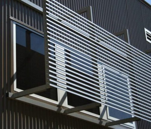 Lam nhôm chắn nắng 132S Sun Louver (nhà sản xuất Austrong)