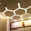 Trần nhôm lục giác hexagon Austrong