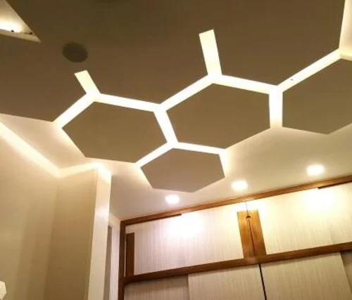 Trần nhôm lục giác hexagon Austrong