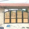 Thi công cổng gỗ nhựa ngoài trời ở Ba Vì, Hà Nội