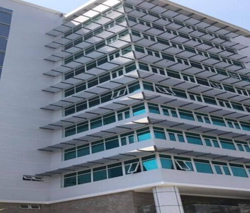 Lam nhôm chắn nắng 85R Sun Louver (nhà sản xuất Austrong)