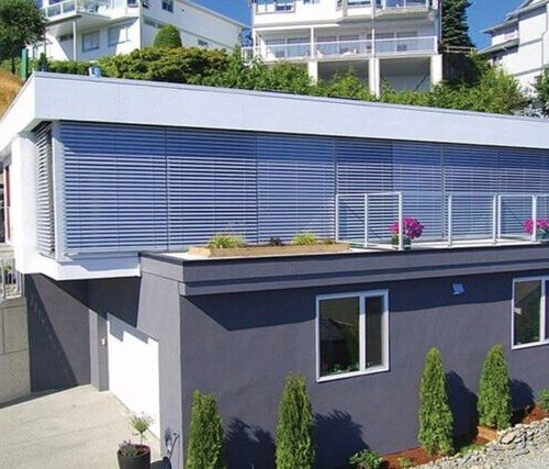 Lam nhôm chắn nắng ASC P150 Sun Louver (nhà sản xuất Austrong)
